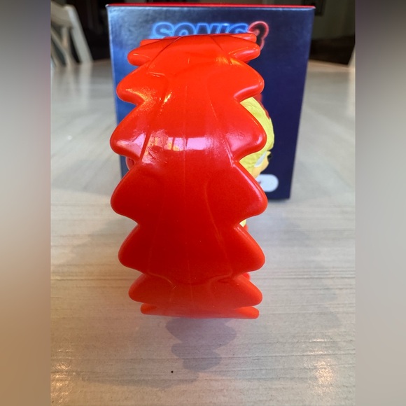 Sonic the Hedgehog 3 Happy Meal Toy – Shadow Red Roller (#8) – Limited Edition - Picture 2 of 12